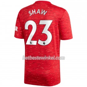 Manchester United Luke Shaw 23 Voetbalshirts Thuis 2020/21
